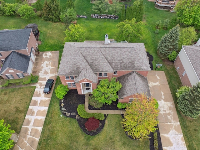 45055 Walnut Rdg, Northville, MI 48168 - view from above of property