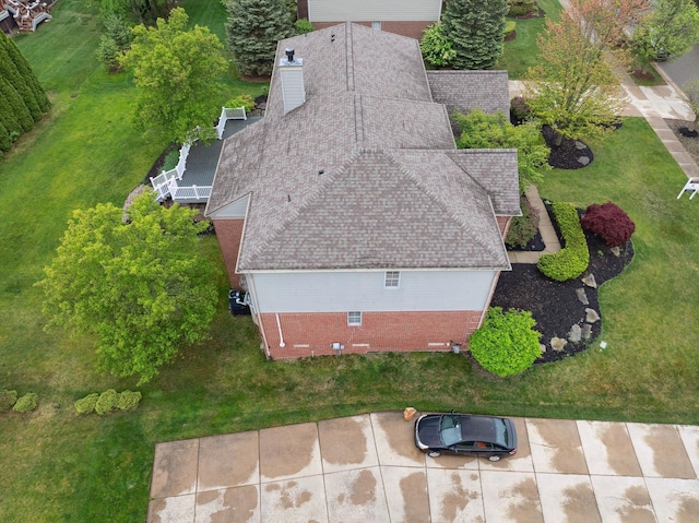 45055 Walnut Rdg, Northville, MI 48168 - view from above of property