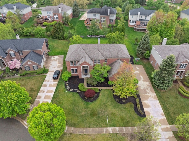 45055 Walnut Rdg, Northville, MI 48168 - aerial view of residential area