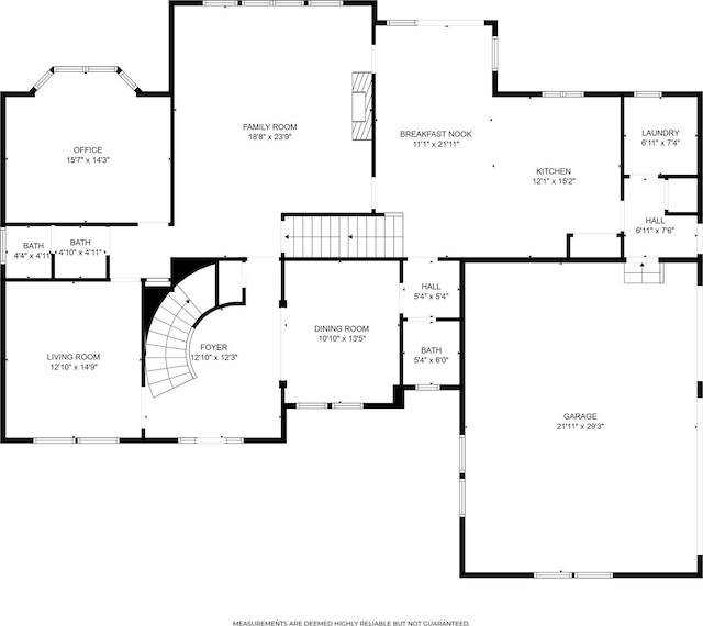 45055 Walnut Rdg, Northville, MI 48168 - floor plan / room layout