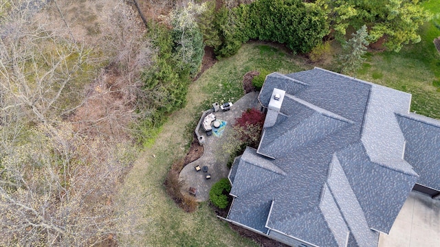 drone / aerial view