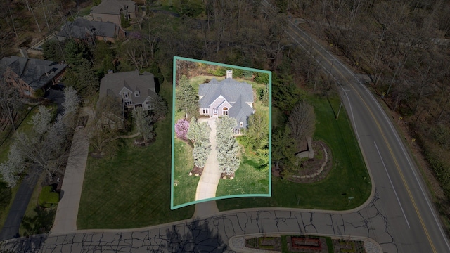 drone / aerial view