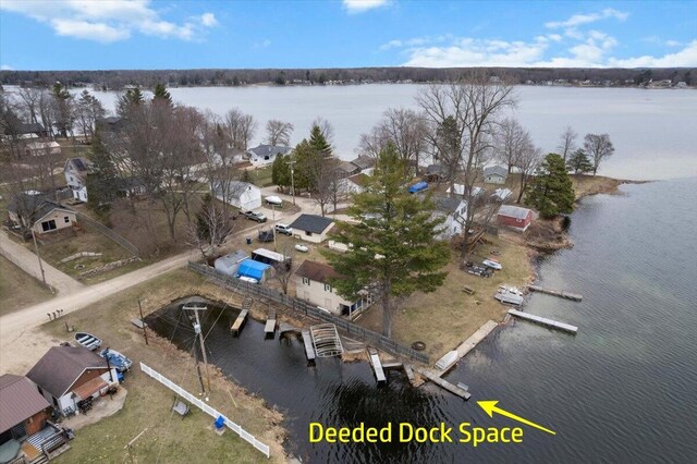 14319 Park Dr, Mecosta, MI 49332 - view of property location featuring a nearby body of water and nearby suburban area