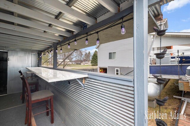 14319 Park Dr, Mecosta, MI 49332 - view of deck