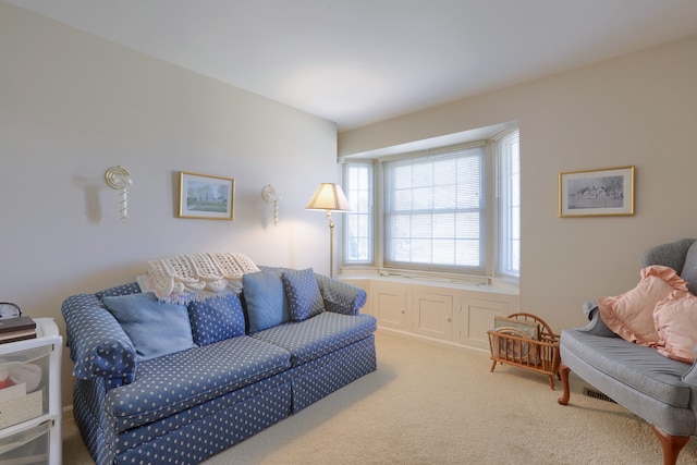 18735 Hilltop Blvd, Riverview, MI 48193 - view of carpeted living room