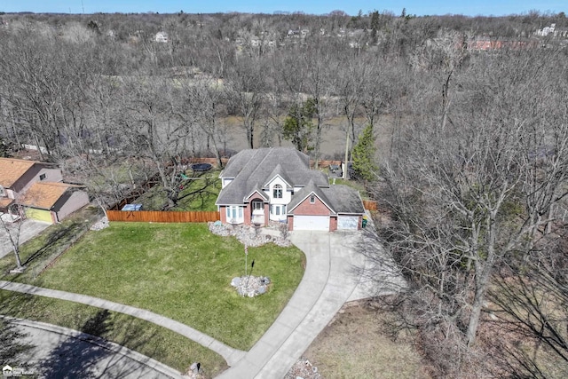 501 Dutch Mill Dr, Flushing, MI 48433 - view from above of property