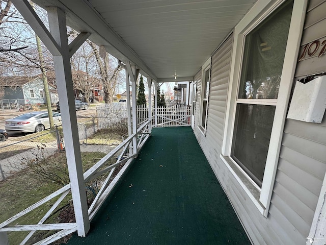 1073-1075 Morrell St, Detroit, MI 48209 - view of patio / terrace featuring a porch