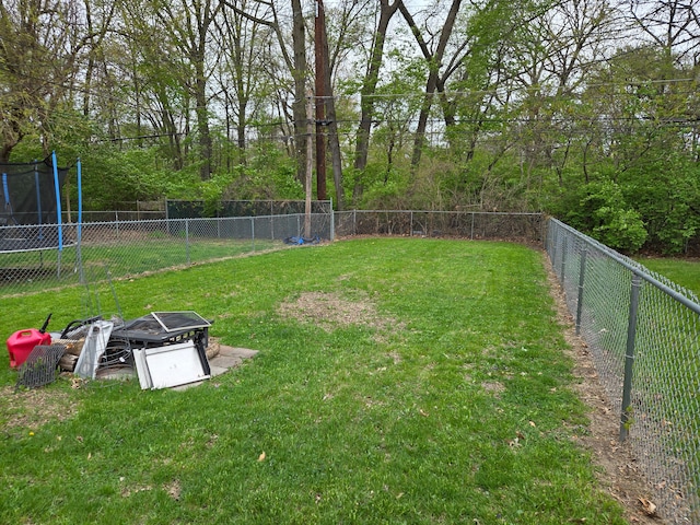 2046 Stieber St, Westland, MI 48186 - view of yard featuring a fenced backyard