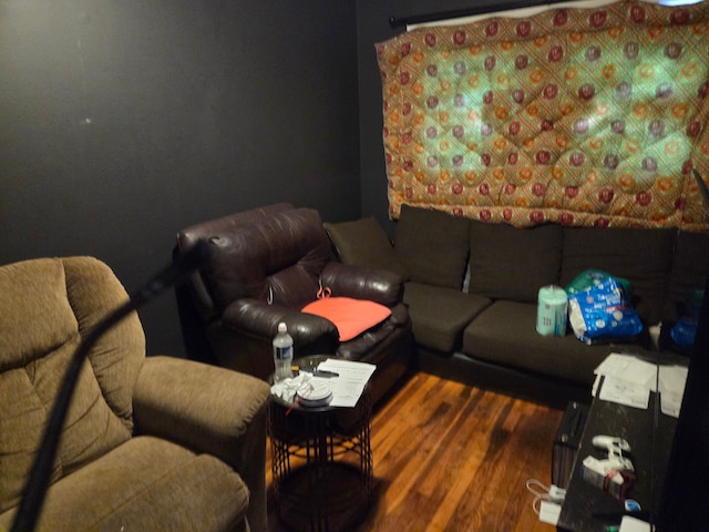 2046 Stieber St, Westland, MI 48186 - living area with wood finished floors
