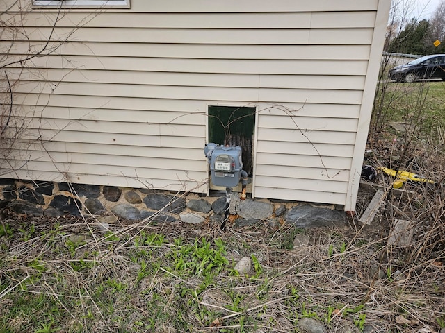 4950 Cottrell Rd, Vassar, MI 48768 - details with gas meter