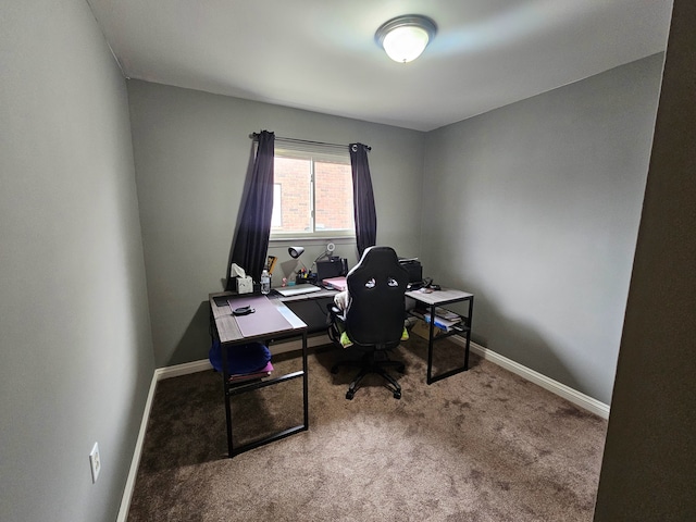 20709 Lockwood St, Taylor, MI 48180 - office with carpet floors and baseboards
