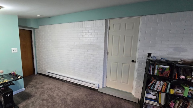 20709 Lockwood St, Taylor, MI 48180 - interior space featuring a baseboard heating unit