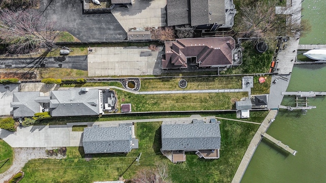 9861 Dixie, Ira, MI 48023 - bird's eye view featuring a water view