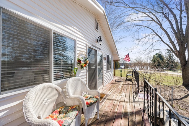 view of deck