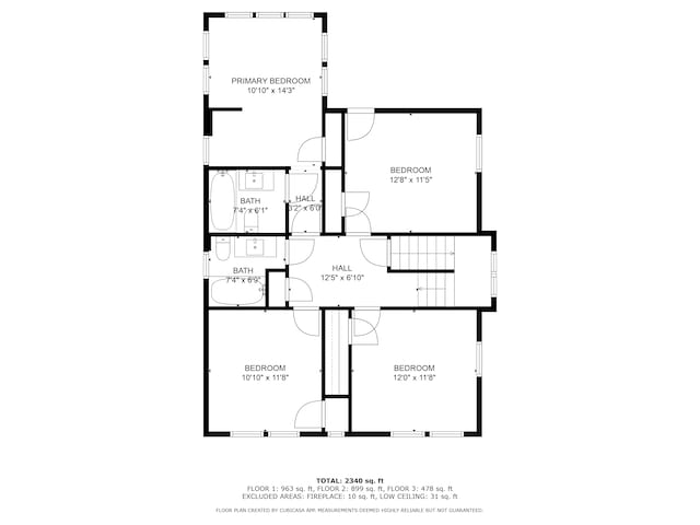 1651 Edison St, Detroit, MI 48206 - home floor plan