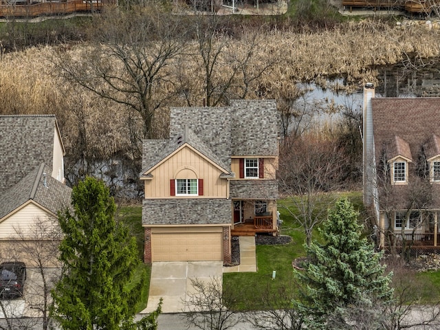 31052 Silverdale Dr, Novi, MI 48377 - bird's eye view featuring a water view