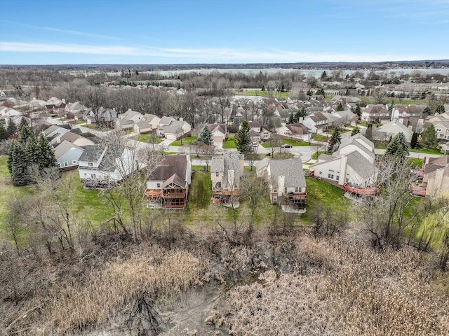 31052 Silverdale Dr, Novi, MI 48377 - bird's eye view with a residential view