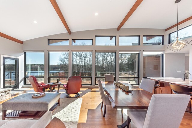 10485 Hadley Rd, Gregory, MI 48137 - sunroom / solarium with beam ceiling