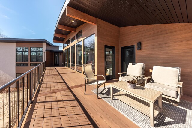 10485 Hadley Rd, Gregory, MI 48137 - view of wooden terrace