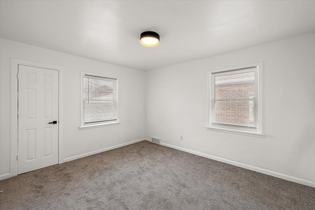 18645 Cherrylawn St, Detroit, MI 48221 - unfurnished room with carpet flooring, baseboards, and visible vents