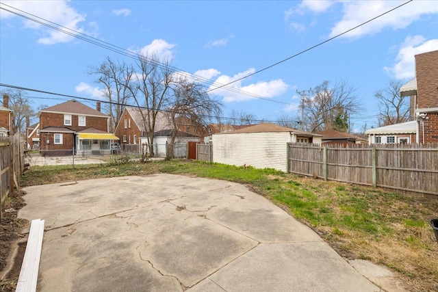 18645 Cherrylawn St, Detroit, MI 48221 - view of patio with a fenced backyard