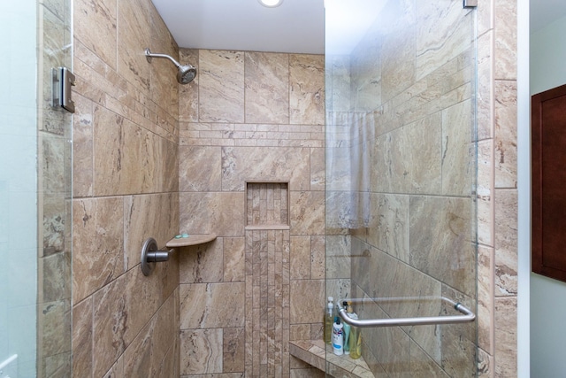 46498 Houghton Dr, Shelby, MI 48315 - full bathroom with a stall shower