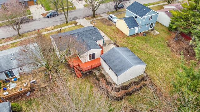 drone / aerial view
