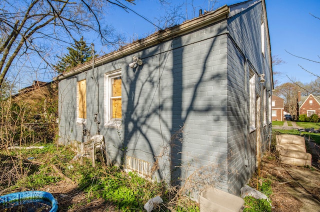 view of property exterior
