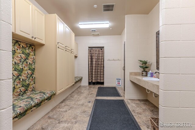 2376 Bob White Ct SE, Grand Rapids, MI 49546 - interior space featuring a sink and visible vents