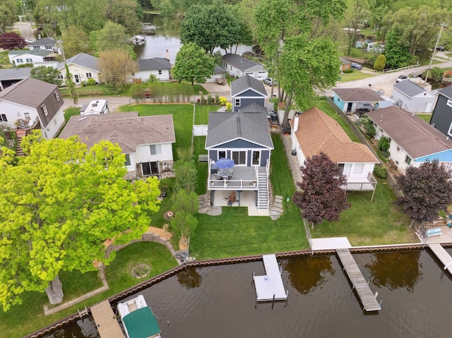 11449 Sunset Blvd, Pinckney, MI 48169 - aerial view of residential area featuring a large body of water