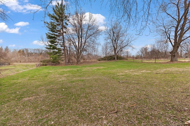 view of yard