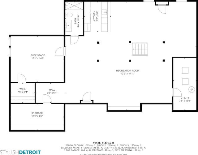 245 Chestnut Cir, Bloomfield Hills, MI 48304 - floor plan / room layout