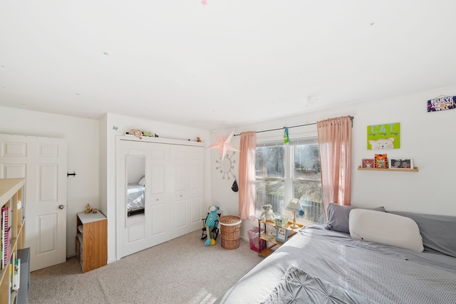 1826 Poppleton Dr, West Bloomfield, MI 48324 - carpeted bedroom with a closet
