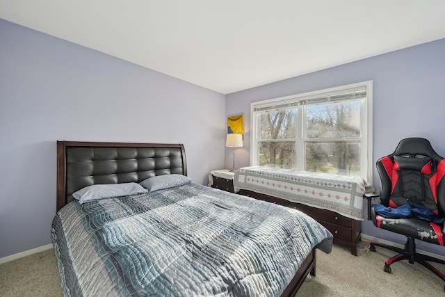 1826 Poppleton Dr, West Bloomfield, MI 48324 - bedroom with light carpet and baseboards