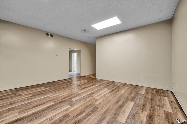 12800 Matthews St, Carleton, MI 48117 - unfurnished room featuring wood finished floors and baseboards