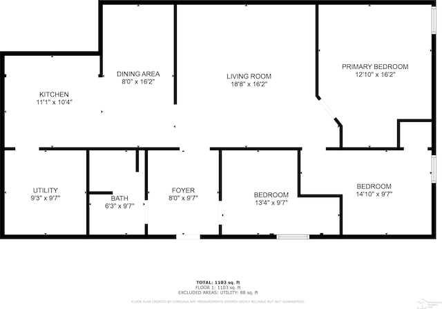 12800 Matthews St, Carleton, MI 48117 - floor plan / room layout