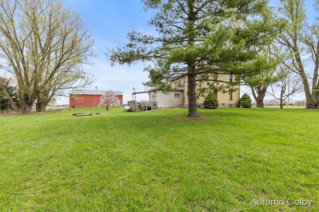 view of yard