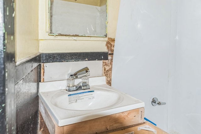 bathroom with a sink