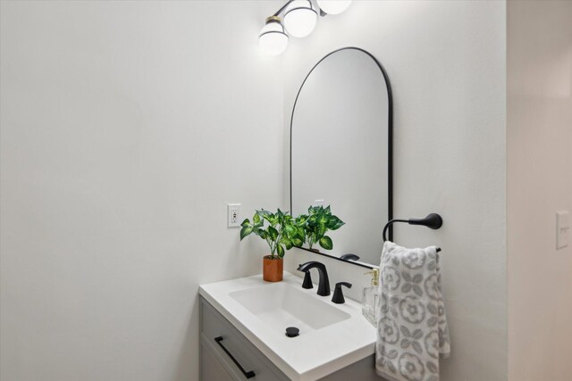 323 13th St, Plainwell, MI 49080 - bathroom with vanity