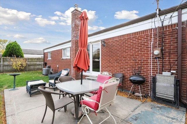 27908 Ryan Rd, Warren, MI 48092 - view of patio / terrace with outdoor dining area