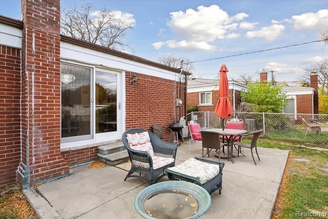 27908 Ryan Rd, Warren, MI 48092 - view of patio featuring outdoor dining area