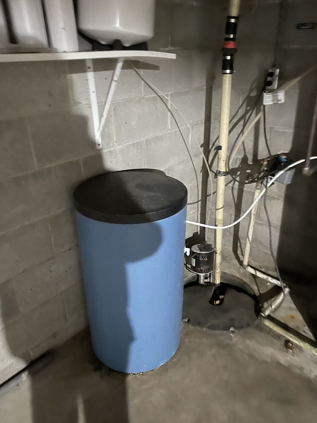 view of utility room