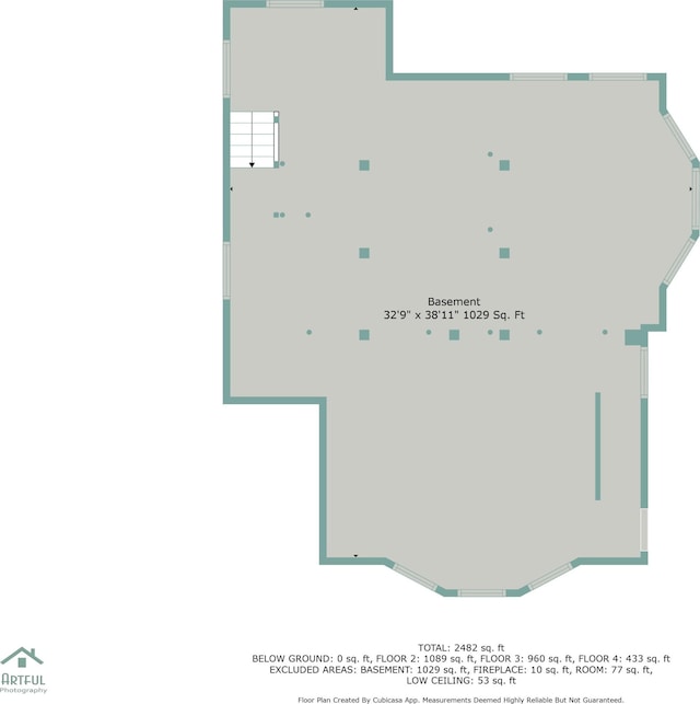 250 Alger St, Detroit, MI 48202 - plan