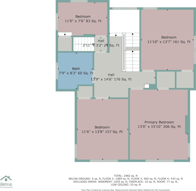 250 Alger St, Detroit, MI 48202 - view of layout