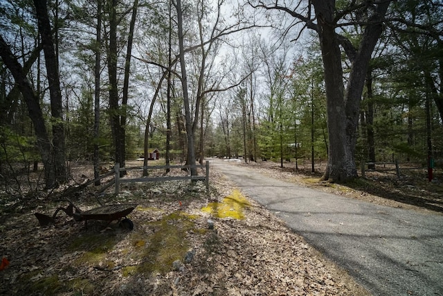 view of road