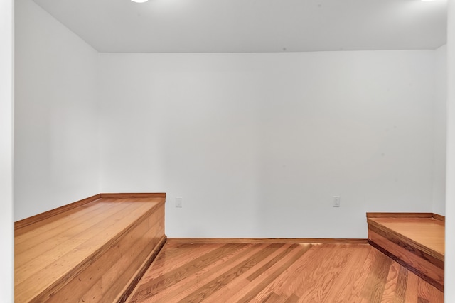 3628 Ford Ave, Jackson, MI 49203 - unfurnished room with wood finished floors and baseboards