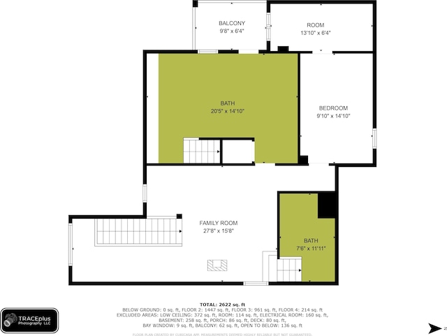 3628 Ford Ave, Jackson, MI 49203 - plan