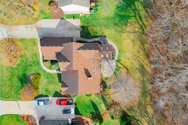 7837 Oak River Dr, Grosse Ile, MI 48138 - bird's eye view