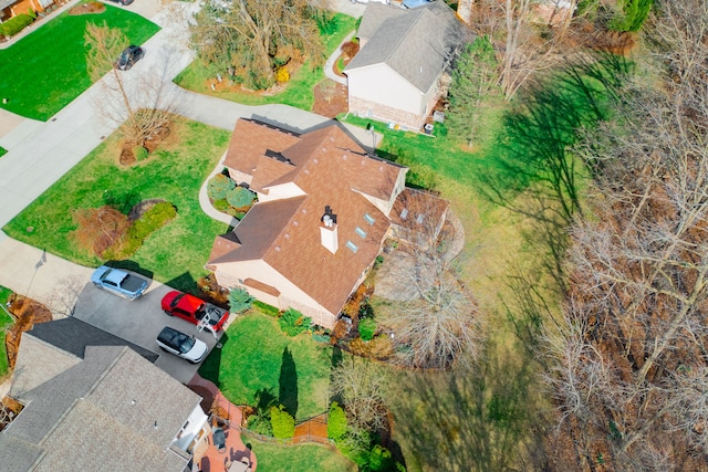 7837 Oak River Dr, Grosse Ile, MI 48138 - bird's eye view