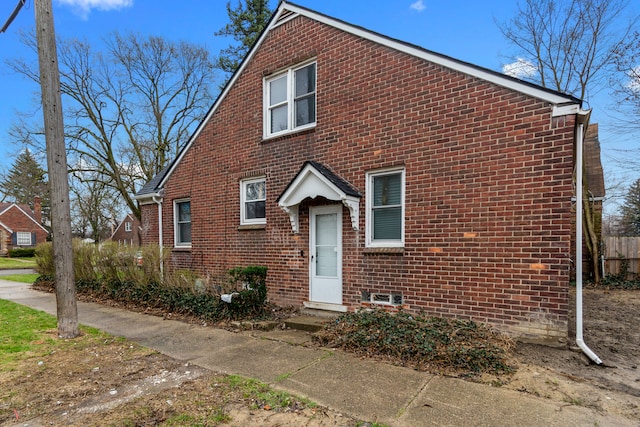 9661 Asbury Park, Detroit, MI 48227 - view of front of property with brick siding